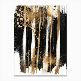 Black And Gold Canvas Print 42 Canvas Print