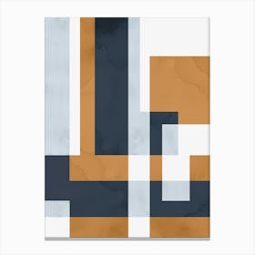 Geometric Layers 4 Canvas Print