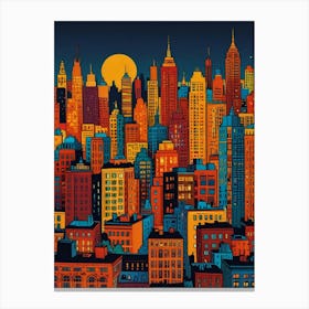 Cityscape 14 Canvas Print