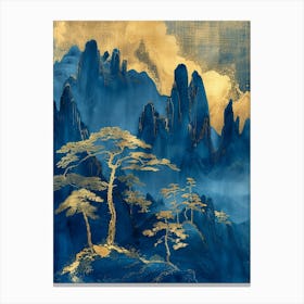 Chinese Mountains 34 Canvas Print