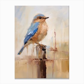 Bird Painting Eastern Bluebird 4 Canvas Print