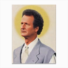 Albert Brooks Retro Collage Movies Canvas Print