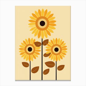 Sunflowers 27 Canvas Print