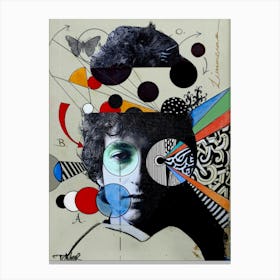 Bob deconstructed Canvas Print