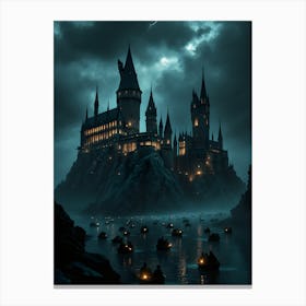 Hogwarts Castle Poster Canvas Wall Room Decor Canvas Print