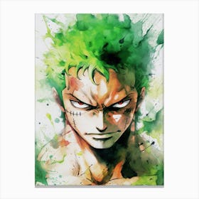 Zoro One Piece Canvas Print