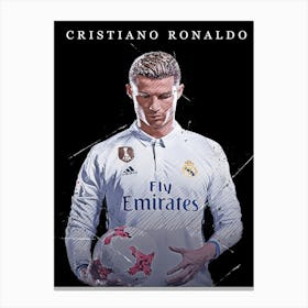 Cristiano Ronaldo Real Madrid 13 Canvas Print