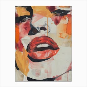 Woman'S Face 44 Canvas Print