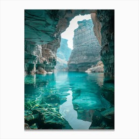 Cave In Oman 1 Canvas Print