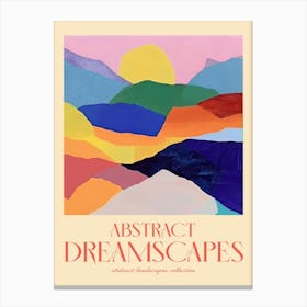 Abstract Dreamscapes Landscape Collection 46 Canvas Print