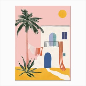 Beach House Canvas Print