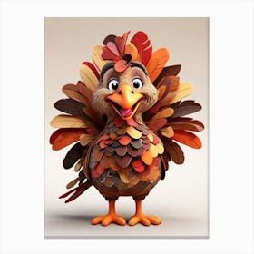 Thanksgiving Turkey Canvas Print