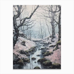 Dreamy Winter Painting Killarney National Park Ireland 5 Canvas Print