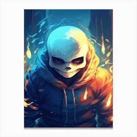 Under Tale Gaming Canvas Print