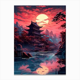 Asian Landscape Painting 18 Canvas Print