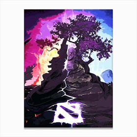 Dota 2 7 Canvas Print