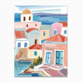 European Travel Print Canvas Print