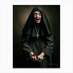 The Nun Canvas Print