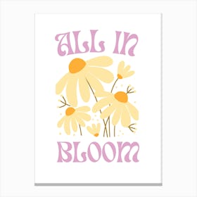 All In Bloom Canvas Print