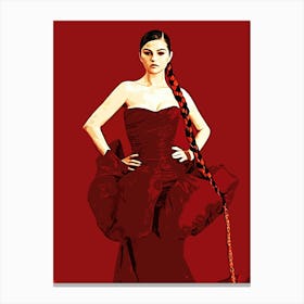 Selena Gomez 5 Canvas Print