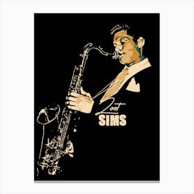 Zoot Sims American Jazz Saxophonist Legend Toile