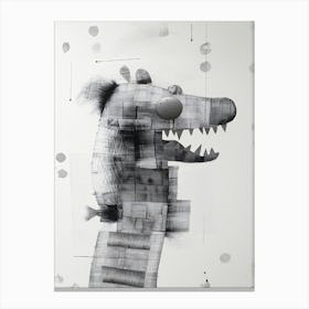 Crocodile 1 Canvas Print