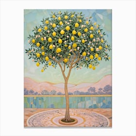 Pastel Lemon Tree Leinwandbilder