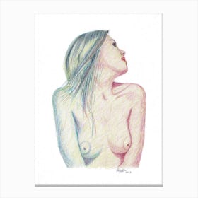 Nude Woman 1 Canvas Print