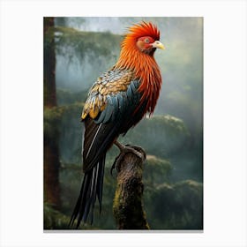 Winged Wonders: Andean Jungle Bird Decor Canvas Print