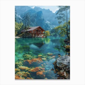 House On The Lake 2 Canvas Print