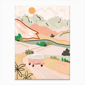 Pastel Journey Canvas Print