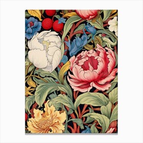 Floral Wallpaper 179 Canvas Print