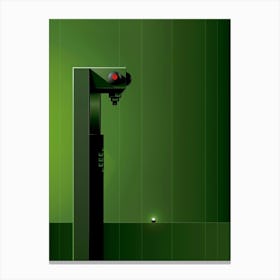 Green Wall 1 Canvas Print