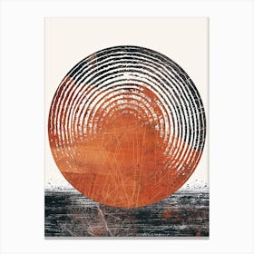 Circle Of Fire, Bauhaus Canvas Print