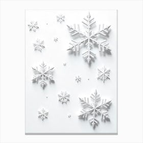 Snowflakes Canvas Print