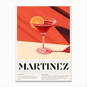 Martini 2 Canvas Print