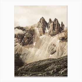 Mountain Peak Landscape Canvas Print