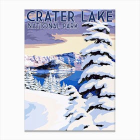 Crater Lake National Park Canvas Print