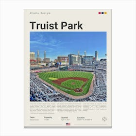 Baseball - Atlanta Braves - Truist Field 2 Canvas Print