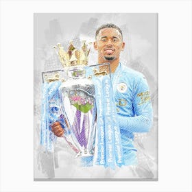 Gabriel Jesus 1 Canvas Print