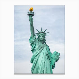 Statue Of Liberty photo Canvas Print
