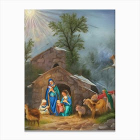 Nativity Scene 31 Canvas Print