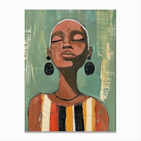 African Woman 154 Canvas Print