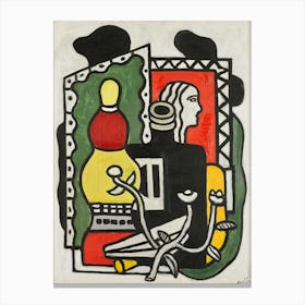 Fernand Léger Le Vase Noir (1947) Canvas Print