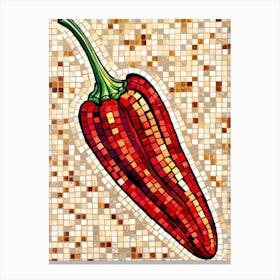 Red Chili Pepper 3 Canvas Print