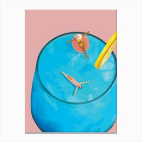 Cocktail In A Glass 3 Canvas Print