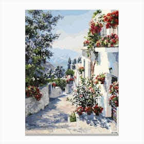 Street In Spain Canvas Print