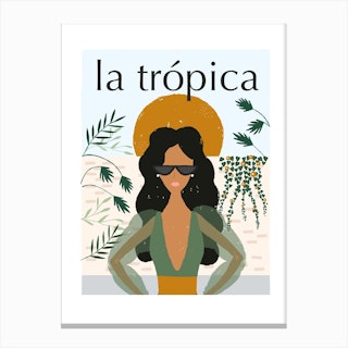 La Tropica Canvas Print