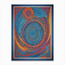 'Spiral Spiral' Canvas Print