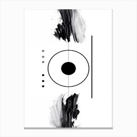 Poster Abstract Illustration Art 25 Canvas Print